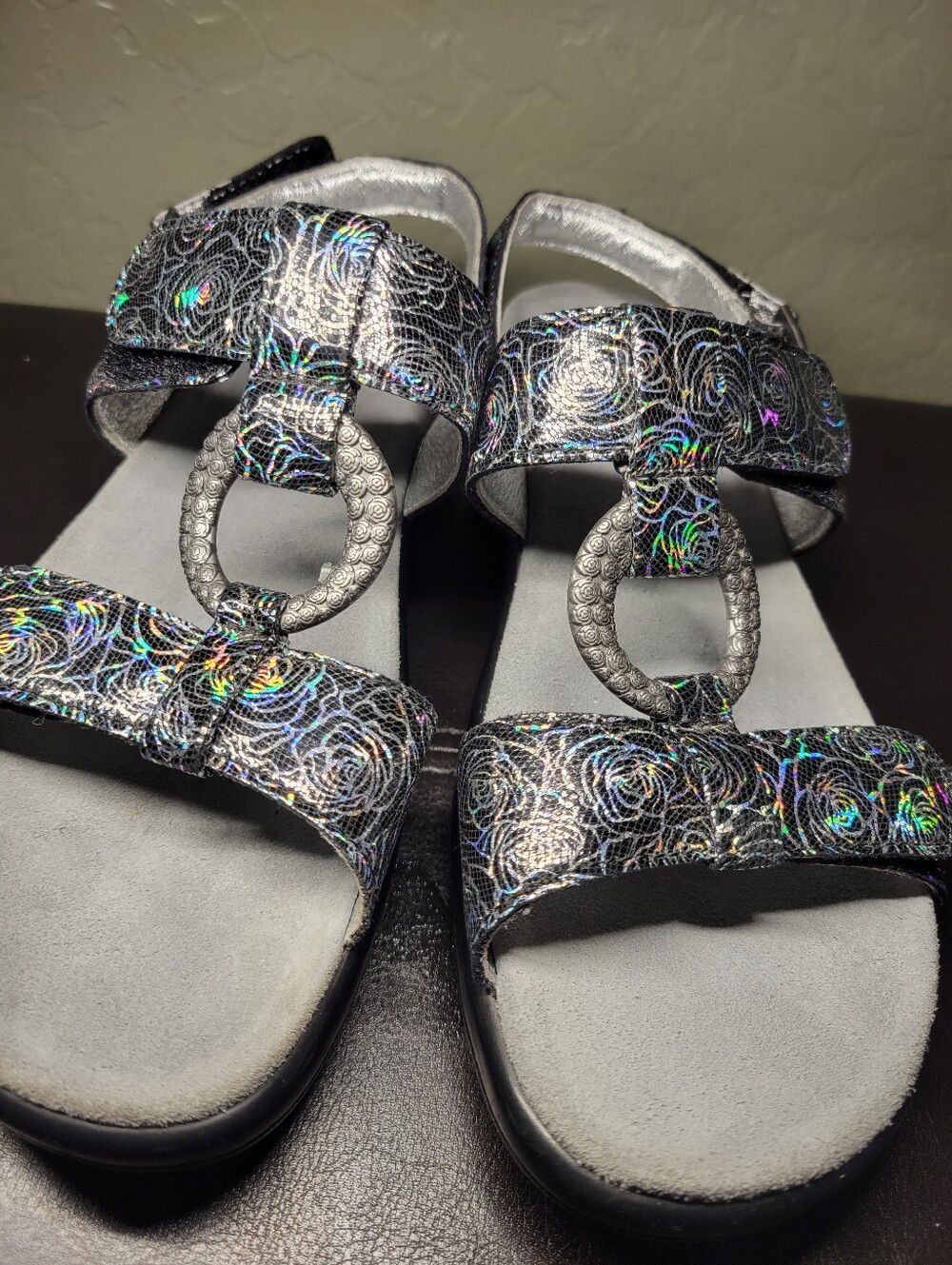 Alegria Julie Leather Slingback Sandals Womens Size 37(US Size 7-7.5)